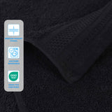 Cotton Waffle Border Towel Set 12-Piece - Honeycomb