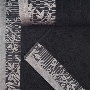 Wisteria Cotton Medium Weight Floral Jacquard 12 Piece Towel Set