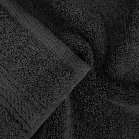 Egyptian Cotton Hand Towels 4-Piece Plush Set by Madison
