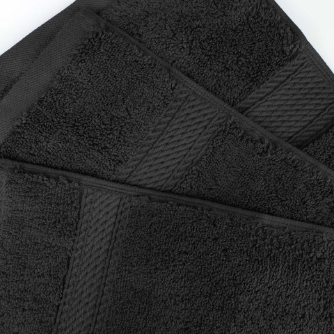 Egyptian Cotton Hand Towels 4-Piece Plush Set by Madison