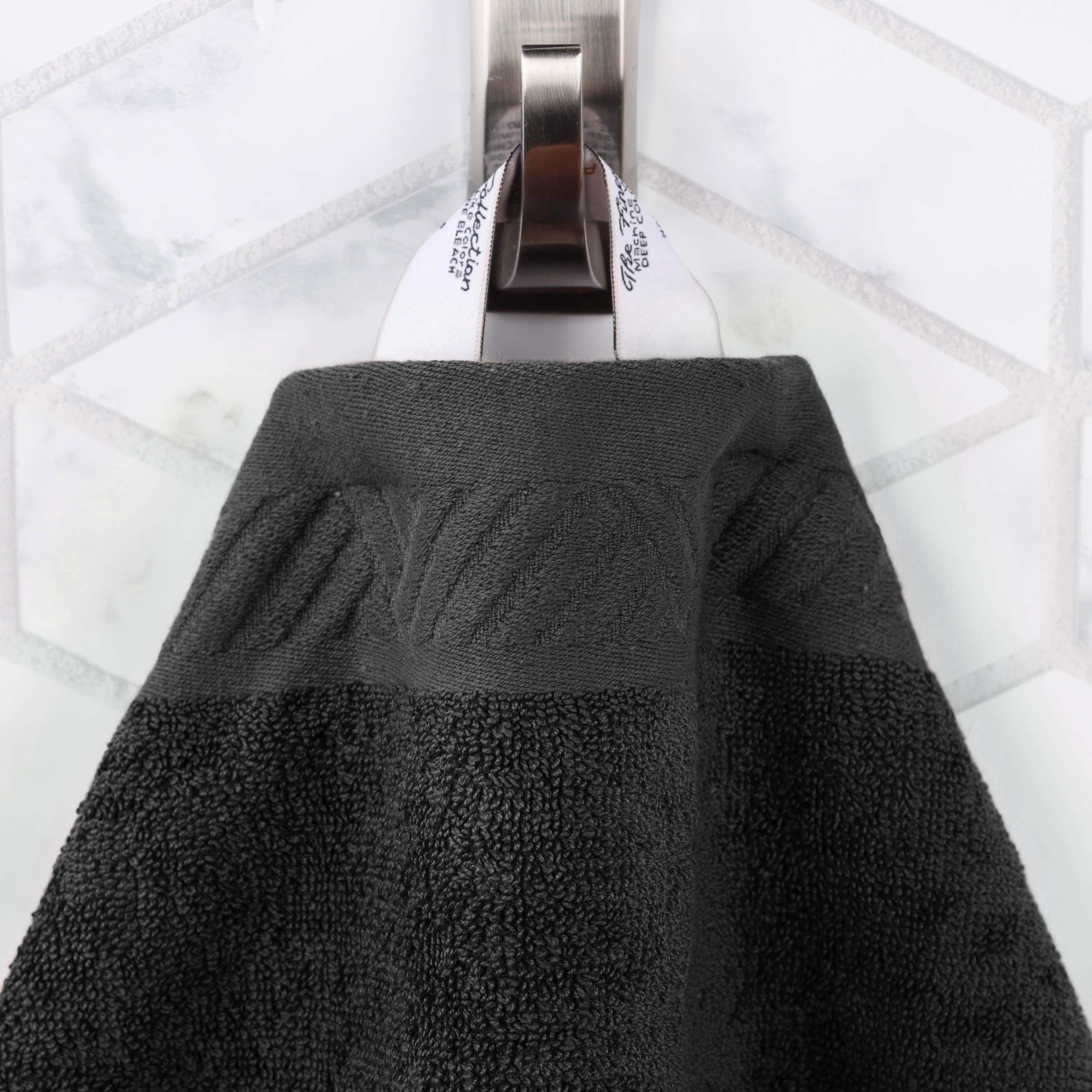 Basketweave Egyptian Cotton Solid 3 Piece Assorted Towel Set