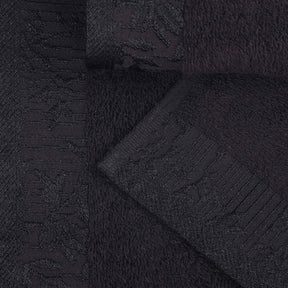 Wisteria Cotton Medium Weight Floral Jacquard 12 Piece Towel Set