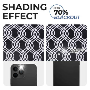 Ribbon Trellis Washable Room Darkening Blackout Curtains, Set of 2