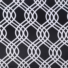 Ribbon Trellis Washable Room Darkening Blackout Curtains, Set of 2