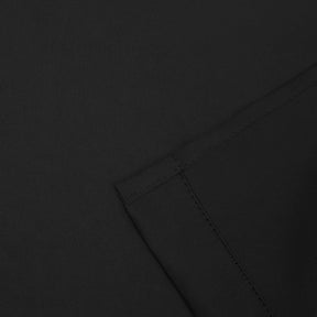 Classic Modern Solid Room Darkening Blackout Curtain Panels, Set of 2