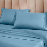 1200 Thread Count Cotton Rich Bed Sheet Set Solid Deep Pocket