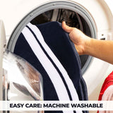 Striped Oversized Cotton Beach Towel Set of 2, 4, or 6 Piece