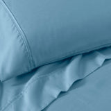 1200 Thread Count Cotton Rich Bed Sheet Set Solid Deep Pocket