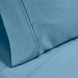 1200 Thread Count Cotton Rich Bed Sheet Set Solid Deep Pocket