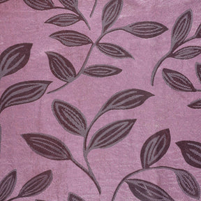 Leaves Machine Washable Room Darkening Blackout Curtains, Set of 2