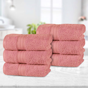 Atlas Cotton Plush Absorbent Heavyweight Luxury Hand Towel Set of 6