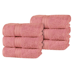 Atlas Cotton Plush Absorbent Heavyweight Luxury Hand Towel Set of 6