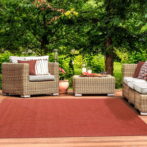 Bohemian Indoor Outdoor Rugs Solid Rectangle Braided Area Rug
