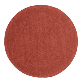 Bohemian Braided Indoor Outdoor Rugs Solid Round Area Rug