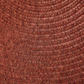 Bohemian Braided Indoor Outdoor Rugs Solid Round Area Rug