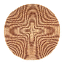 Braided Jute Reversible Round Indoor Outdoor Area Rug