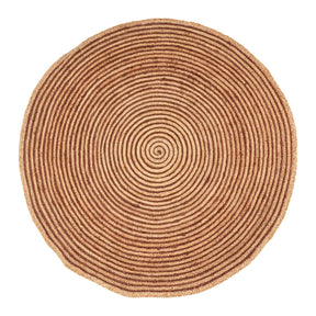 Braided Jute Reversible Round Indoor Outdoor Area Rug