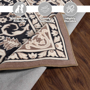 Glendale Traditional Floral Medallion Indoor Area Rug or Runner Rug