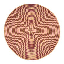 Braided Jute Reversible Round Indoor Outdoor Area Rug