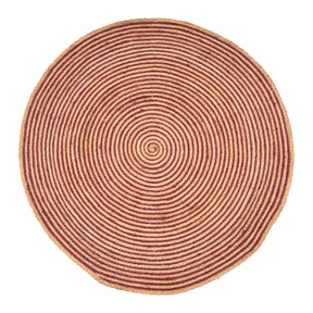 Braided Jute Reversible Round Indoor Outdoor Area Rug
