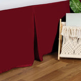 Egyptian Cotton 300 Thread Count Solid Bed Skirt
