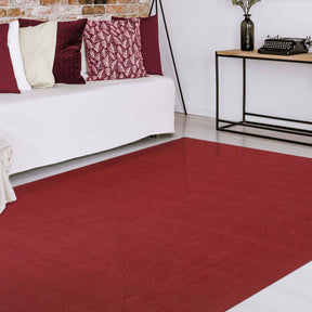 Bohemian Indoor Outdoor Rugs Solid Rectangle Braided Area Rug