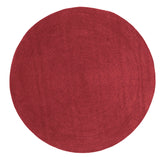 Bohemian Braided Indoor Outdoor Rugs Solid Round Area Rug