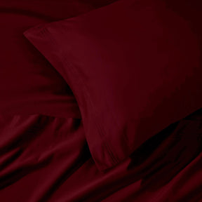1000 Thread Count Egyptian Cotton Solid Pillowcase Set
