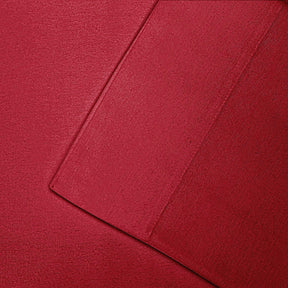 Cotton Flannel Solid Deep Pocket Bed Sheet Set