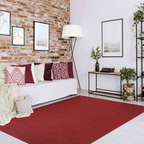 Bohemian Indoor Outdoor Rugs Solid Rectangle Braided Area Rug