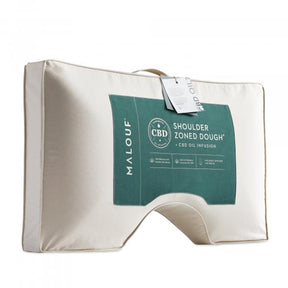Shoulder Zoned Dough CBD Pillow, Mid Loft