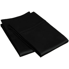 Egyptian Cotton 300 Thread Count Solid Luxury Pillowcases, Set of 2