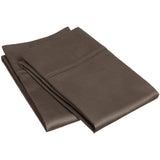 Egyptian Cotton 300 Thread Count Solid Luxury Pillowcases, Set of 2