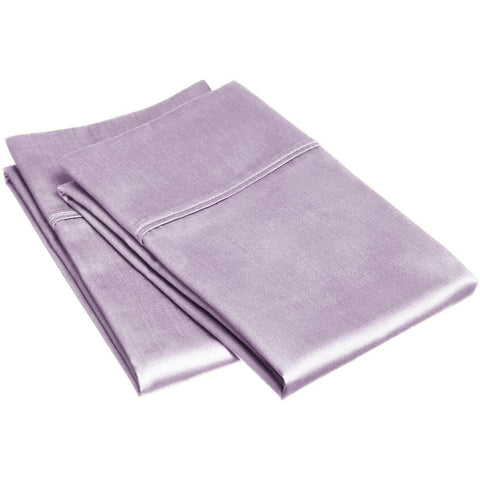 Egyptian Cotton 300 Thread Count Solid Bed Pillowcase Set
