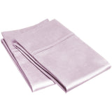 Egyptian Cotton 300 Thread Count Solid Luxury Pillowcases, Set of 2