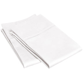 Egyptian Cotton 300 Thread Count Solid Luxury Pillowcases, Set of 2
