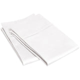 Egyptian Cotton 300 Thread Count Solid Luxury Pillowcases, Set of 2