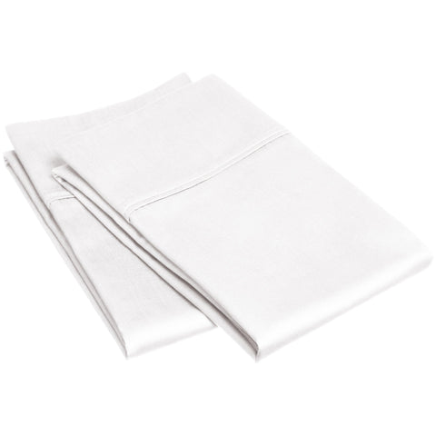 Egyptian Cotton 300 Thread Count Solid Bed Pillowcase Set