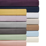 Cotton Blend 1000 Thread Count Solid Duvet Cover Set