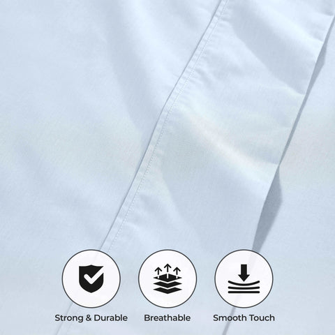 1000 Thread Count Cotton Blend Sheets - Solid Deep Pocket
