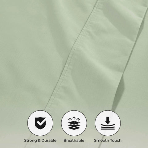 1000 Thread Count Cotton Blend Sheets - Solid Deep Pocket