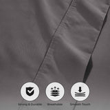 1000 Thread Count Cotton Blend Solid Deep Pocket Bed Sheet Set