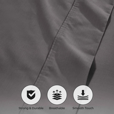 1000 Thread Count Cotton Blend Sheets - Solid Deep Pocket