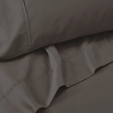 1500 Thread Count Cotton Blend Solid Deep Pocket Sheet