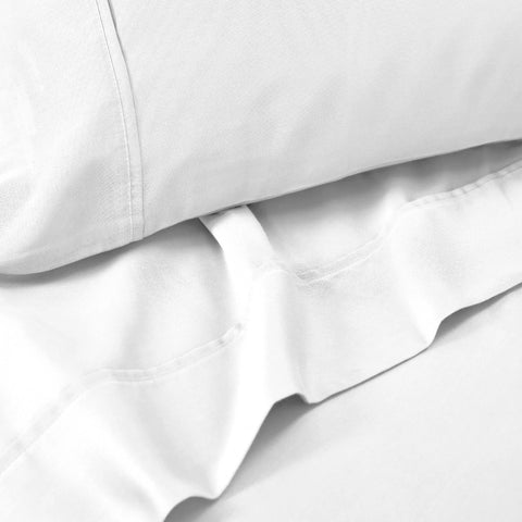 1500 Thread Count Cotton Blend Solid Deep Pocket Sheet