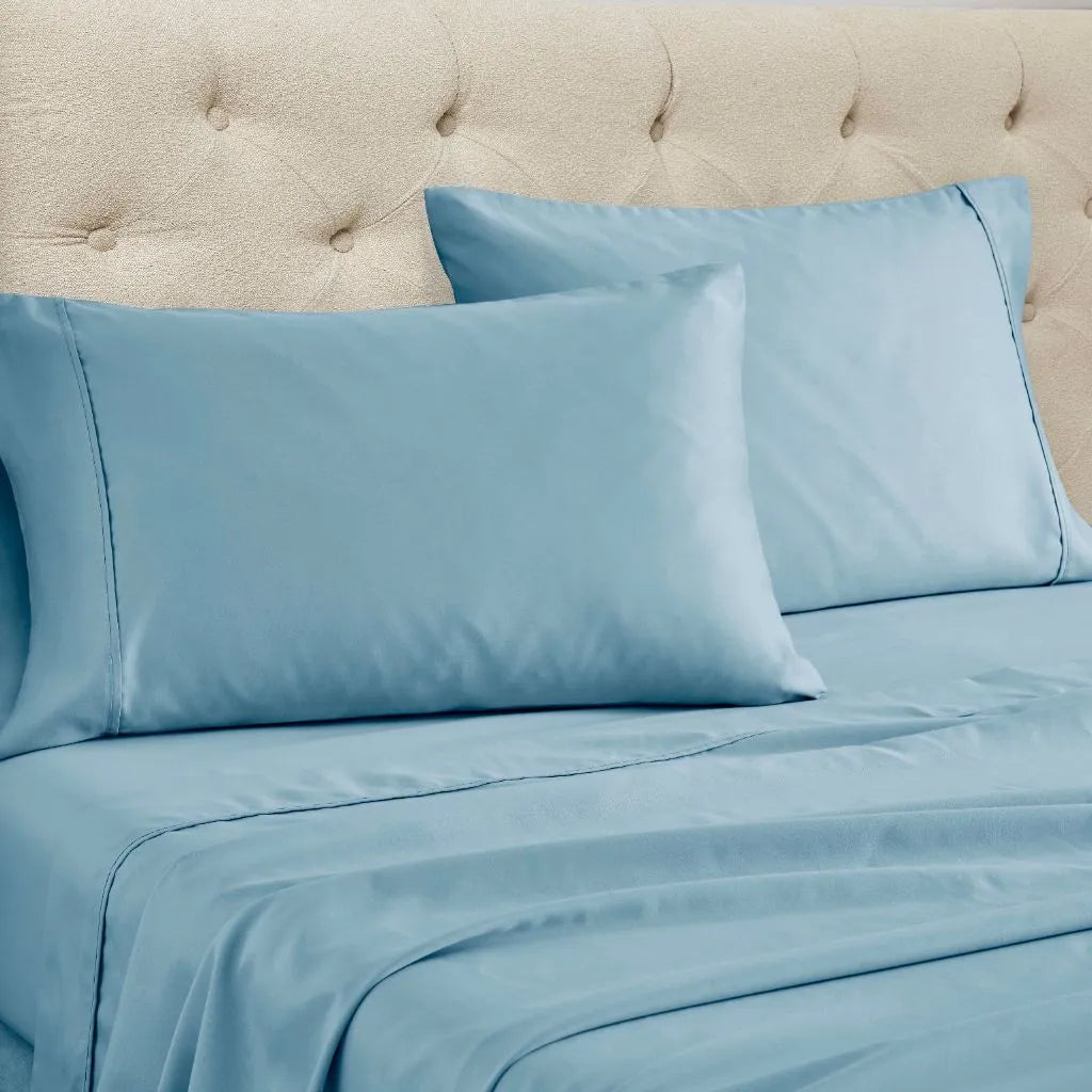 Cotton Blend 1500 Thread Count Solid Deep Pocket Sheet Set