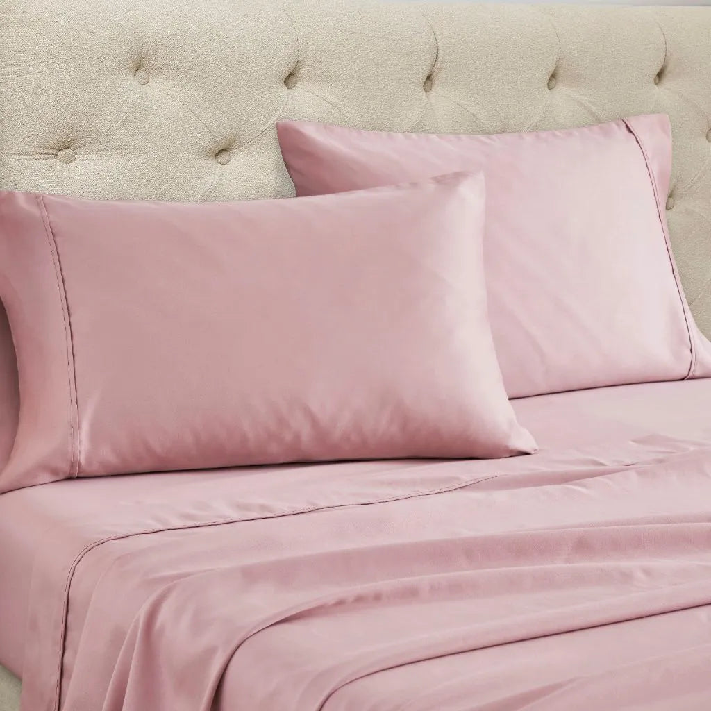 Cotton Blend 1500 Thread Count Solid Deep Pocket Sheet Set