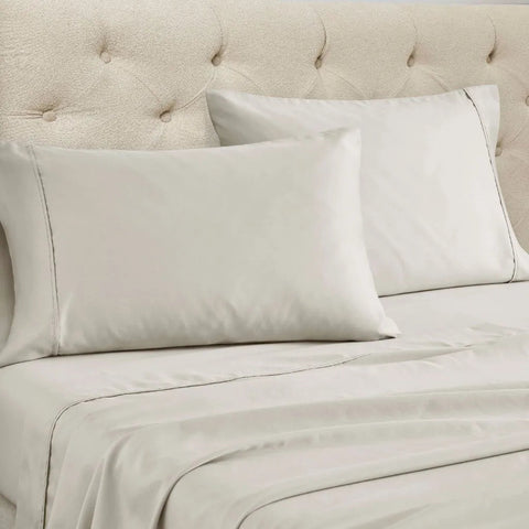 1500 Thread Count Cotton Blend Solid Deep Pocket Sheet