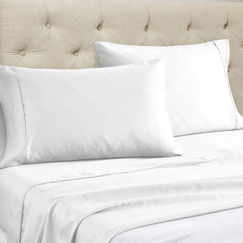 1500 Thread Count Cotton Blend Solid Deep Pocket Sheet