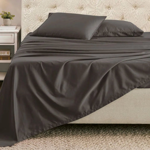 1500 Thread Count Cotton Blend Solid Deep Pocket Sheet